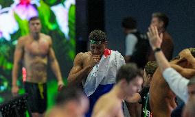Yohann Ndoye Brouard Wins Bronze in 100 m Backstroke at World Swimming Championships - Singapore