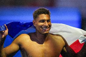 Yohann Ndoye Brouard Wins Bronze in 100 m Backstroke at World Swimming Championships - Singapore