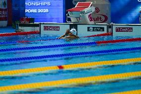 Yohann Ndoye Brouard Wins Bronze in 100 m Backstroke at World Swimming Championships - Singapore