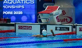 Yohann Ndoye Brouard Wins Bronze in 100 m Backstroke at World Swimming Championships - Singapore