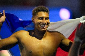 Yohann Ndoye Brouard Wins Bronze in 100 m Backstroke at World Swimming Championships - Singapore