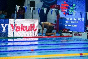 Yohann Ndoye Brouard Wins Bronze in 100 m Backstroke at World Swimming Championships - Singapore