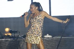 Elodie Shines at Green Valley Pop Fest - Italy