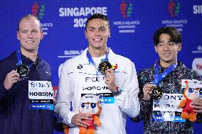 World Aquatics Championships Swimming Men 50M Breaststroke - Singapore