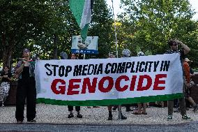 US Media Protest July 28 2025