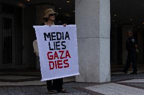 US Media Protest July 28 2025