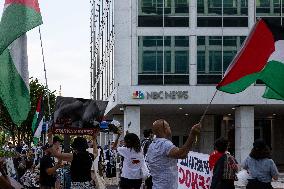 US Media Protest July 28 2025