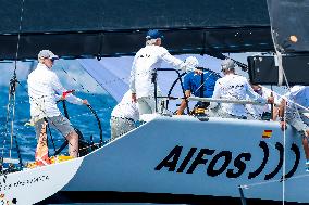 King Felipe First Day Of The 43Rd Sailing King s Cup - Spain