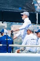 King Felipe First Day Of The 43Rd Sailing King s Cup - Spain