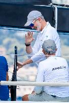 King Felipe First Day Of The 43Rd Sailing King s Cup - Spain