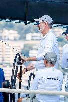 King Felipe First Day Of The 43Rd Sailing King s Cup - Spain