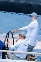 King Felipe First Day Of The 43Rd Sailing King s Cup - Spain
