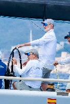 King Felipe First Day Of The 43Rd Sailing King s Cup - Spain
