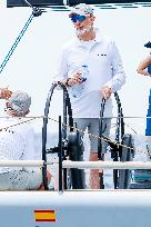 King Felipe First Day Of The 43Rd Sailing King s Cup - Spain