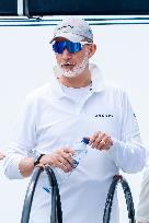 King Felipe First Day Of The 43Rd Sailing King s Cup - Spain
