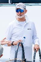 King Felipe First Day Of The 43Rd Sailing King s Cup - Spain