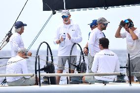 King Felipe First Day Of The 43Rd Sailing King's Cup - Spain