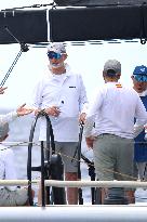 King Felipe First Day Of The 43Rd Sailing King's Cup - Spain