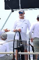 King Felipe First Day Of The 43Rd Sailing King's Cup - Spain