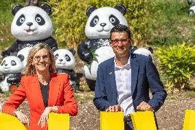 Agnes Pannier-Runacher Visits The ZooPark of Beauval - Saint-Aignan-sur-Cher