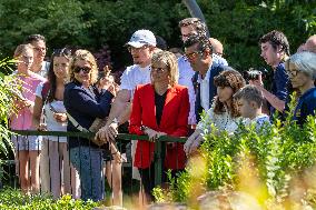 Agnes Pannier-Runacher Visits The ZooPark of Beauval - Saint-Aignan-sur-Cher