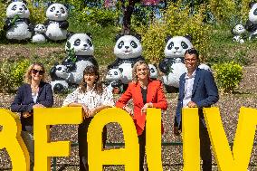 Agnes Pannier-Runacher Visits The ZooPark of Beauval - Saint-Aignan-sur-Cher
