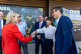Agnes Pannier-Runacher Visits The ZooPark of Beauval - Saint-Aignan-sur-Cher