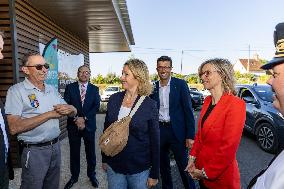 Agnes Pannier-Runacher Visits The ZooPark of Beauval - Saint-Aignan-sur-Cher