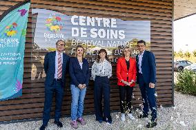 Agnes Pannier-Runacher Visits The ZooPark of Beauval - Saint-Aignan-sur-Cher