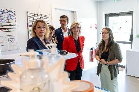 Agnes Pannier-Runacher Visits The ZooPark of Beauval - Saint-Aignan-sur-Cher