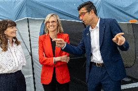 Agnes Pannier-Runacher Visits The ZooPark of Beauval - Saint-Aignan-sur-Cher