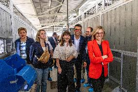 Agnes Pannier-Runacher Visits The ZooPark of Beauval - Saint-Aignan-sur-Cher