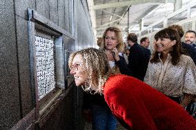 Agnes Pannier-Runacher Visits The ZooPark of Beauval - Saint-Aignan-sur-Cher