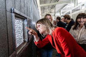 Agnes Pannier-Runacher Visits The ZooPark of Beauval - Saint-Aignan-sur-Cher