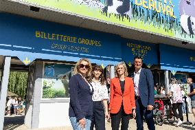 Agnes Pannier-Runacher Visits The ZooPark of Beauval - Saint-Aignan-sur-Cher