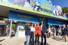 Agnes Pannier-Runacher Visits The ZooPark of Beauval - Saint-Aignan-sur-Cher