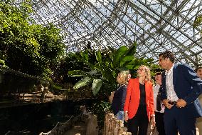 Agnes Pannier-Runacher Visits The ZooPark of Beauval - Saint-Aignan-sur-Cher