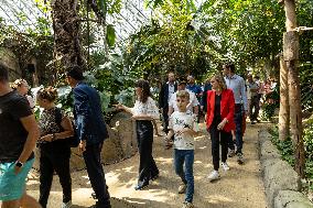 Agnes Pannier-Runacher Visits The ZooPark of Beauval - Saint-Aignan-sur-Cher