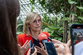 Agnes Pannier-Runacher Visits The ZooPark of Beauval - Saint-Aignan-sur-Cher