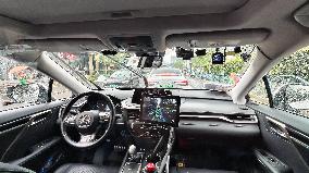 L4-level AI Autonomous Driving Car Experience Event at the 2025 WAIC in Shanghai