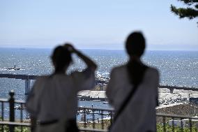 Tsunami warning issued in Japan