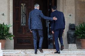 Pedro Sánchez Meets With King Felipe VI - Palma De Mallorca