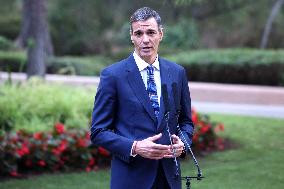 Pedro Sánchez Meets With King Felipe VI - Palma De Mallorca