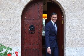 Pedro Sánchez Meets With King Felipe VI - Palma De Mallorca