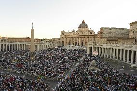 Pope Leo XIV At The Welcome Mass of the Jubilee of Youth - Vatican