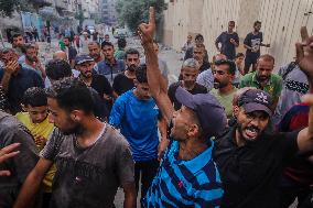 Funeral Held For Palestinian Man Killed By Israeli Sniper In Northern Gaza