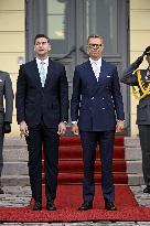 Paraguay President Santiago Pena visits Finland