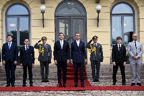 Paraguay President Santiago Pena visits Finland