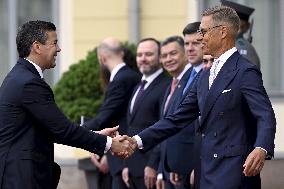 Paraguay President Santiago Pena visits Finland