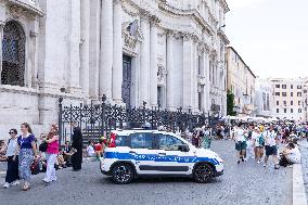 Young Pilgrims Gather at Piazza Navona for 2025 Youth Jubilee - Rome